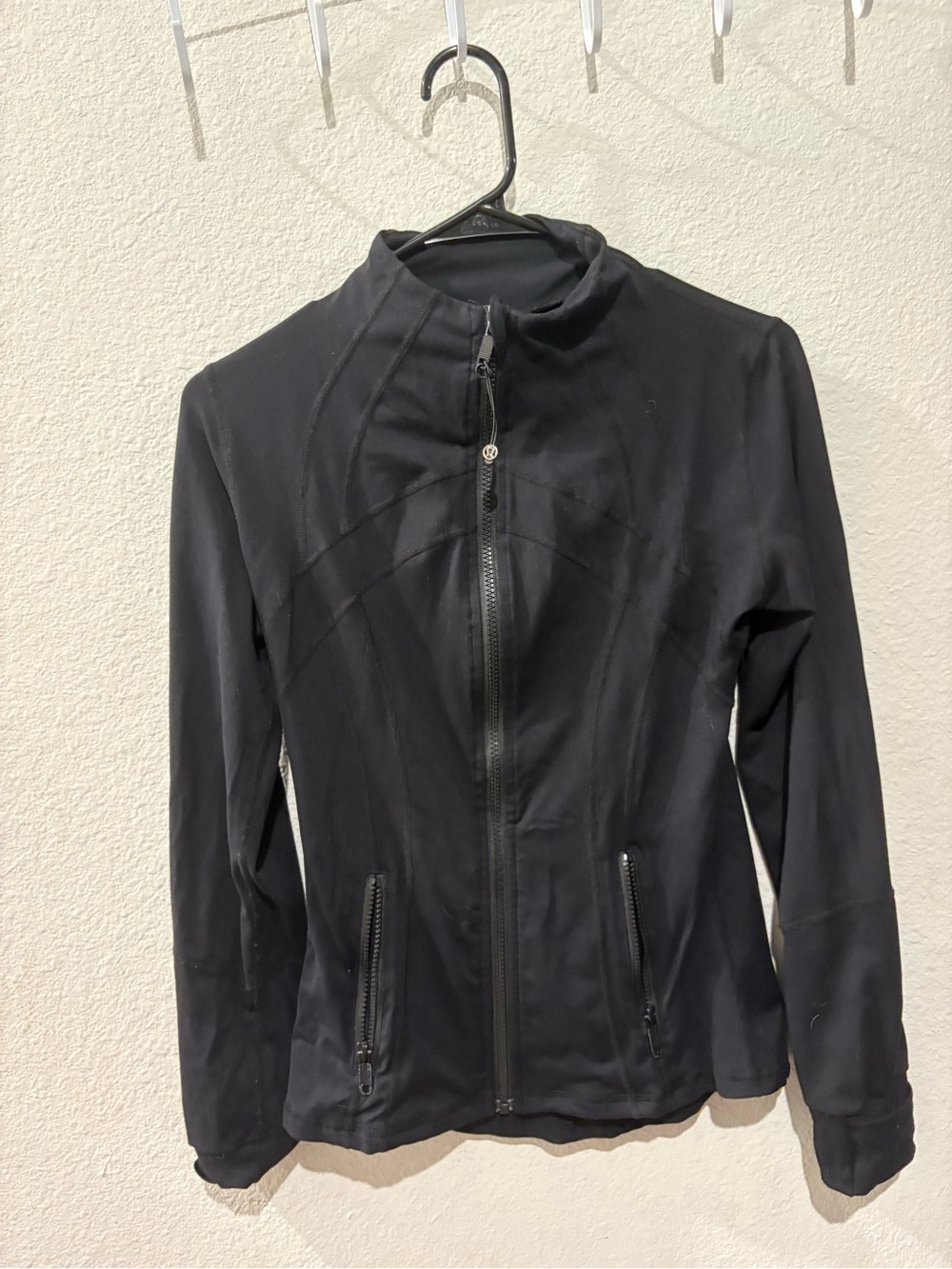 lululemon athletica Black zip up define Jacket